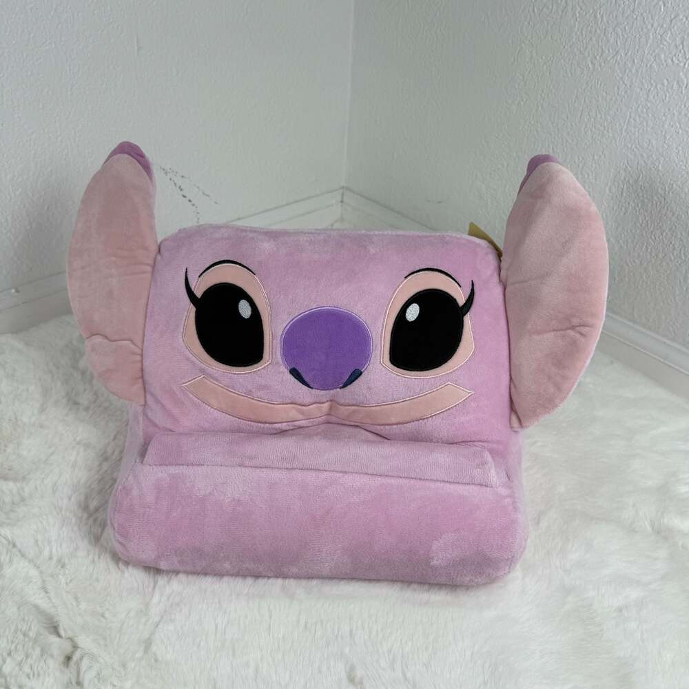 Disney Stitch Angel Plush Lap Desk Tablet Stand